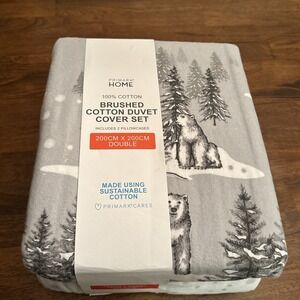 Primark Home Brushed cotton duvet covers set Double